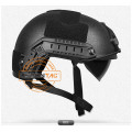 Kevlar FAST Ballistic Helmet with Glasses with Slow Rebound Memory Foam